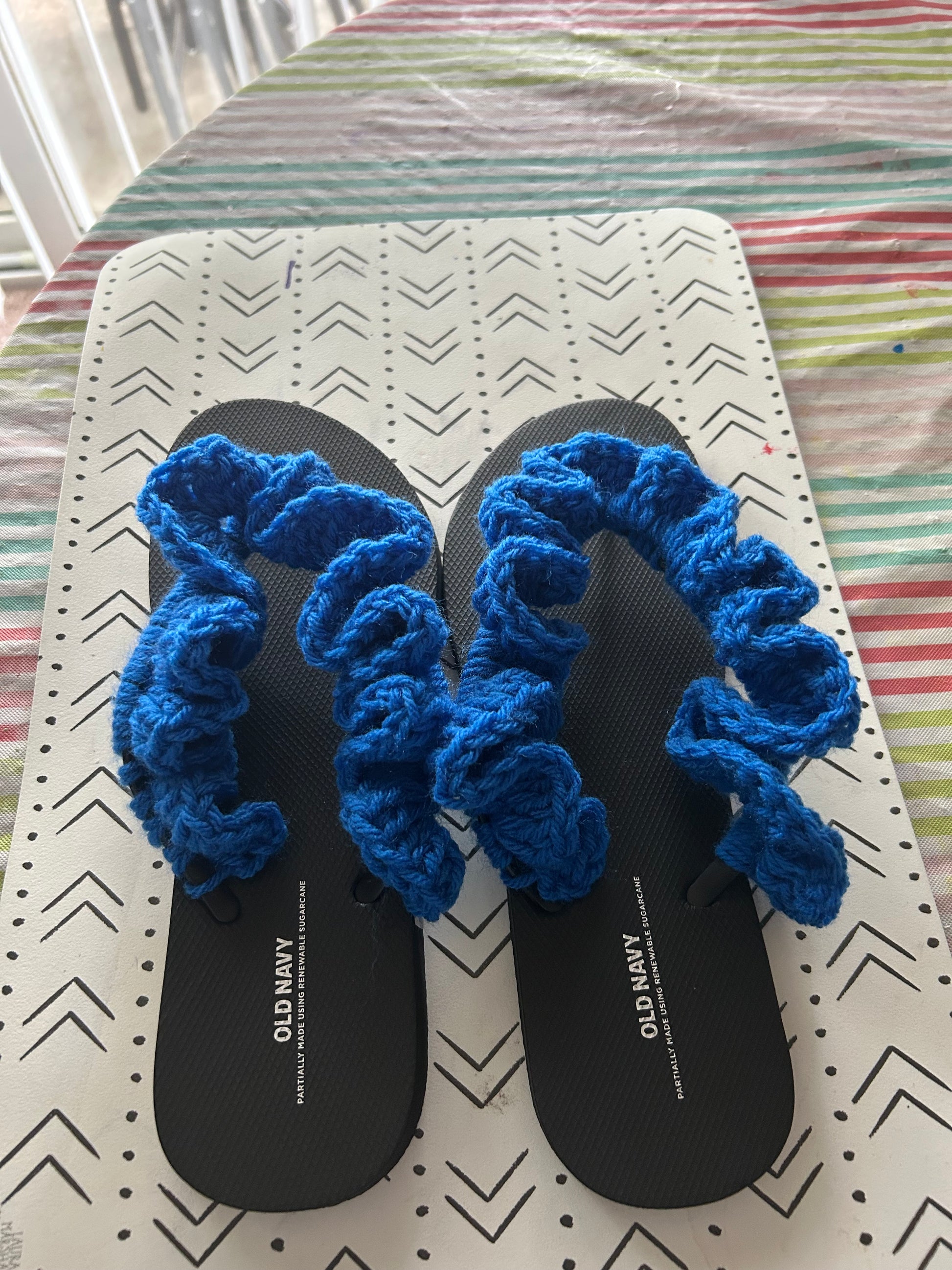 Crocheted Flops