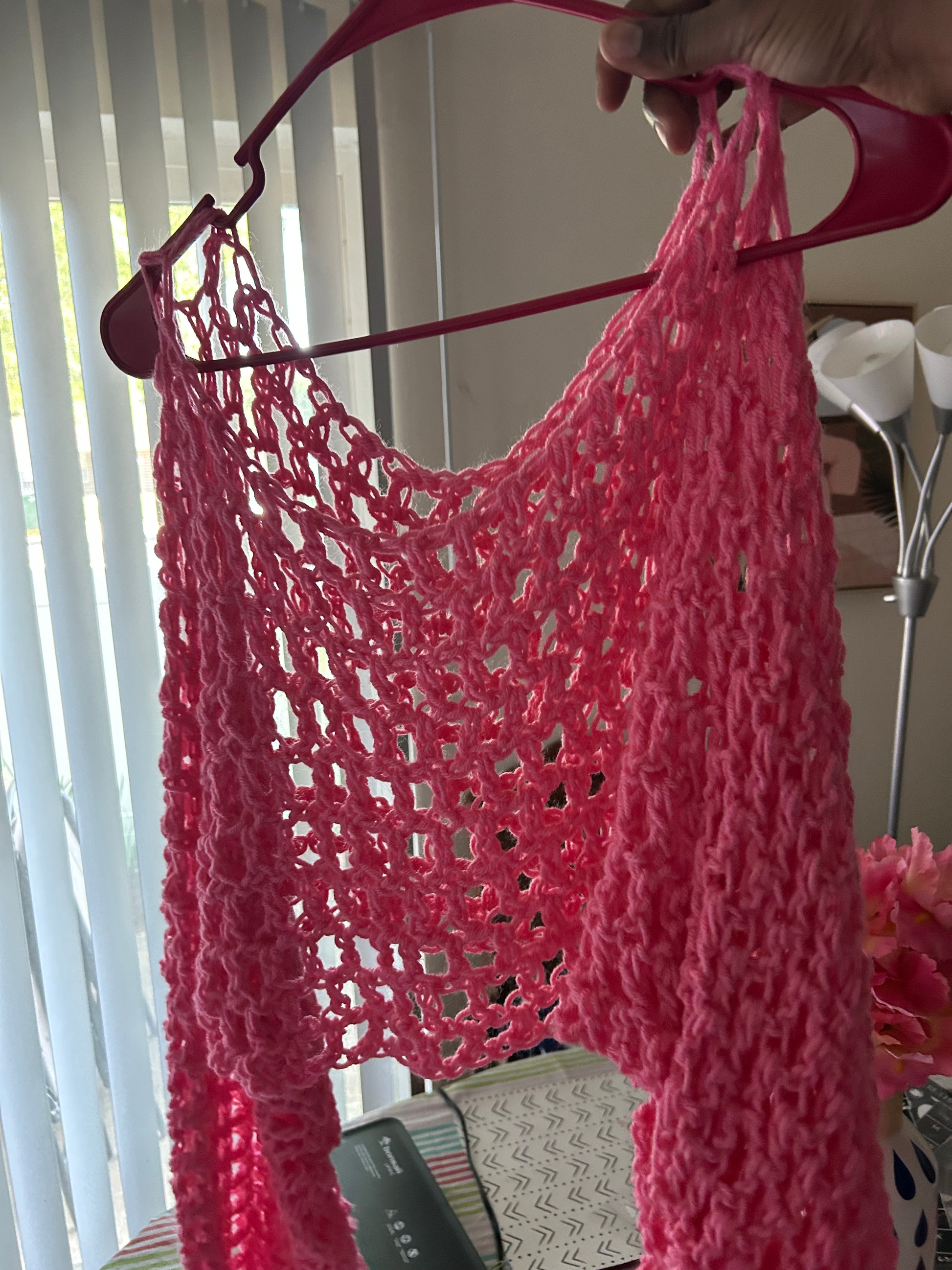 Cotton Kandi Mesh Top
